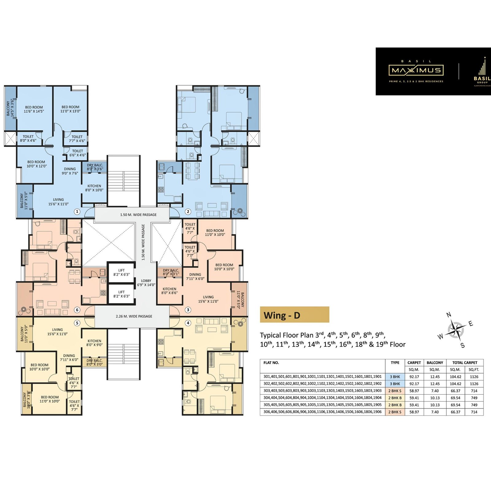 Basil-Maximus-Typcal-Floor-Plan-Wing-D